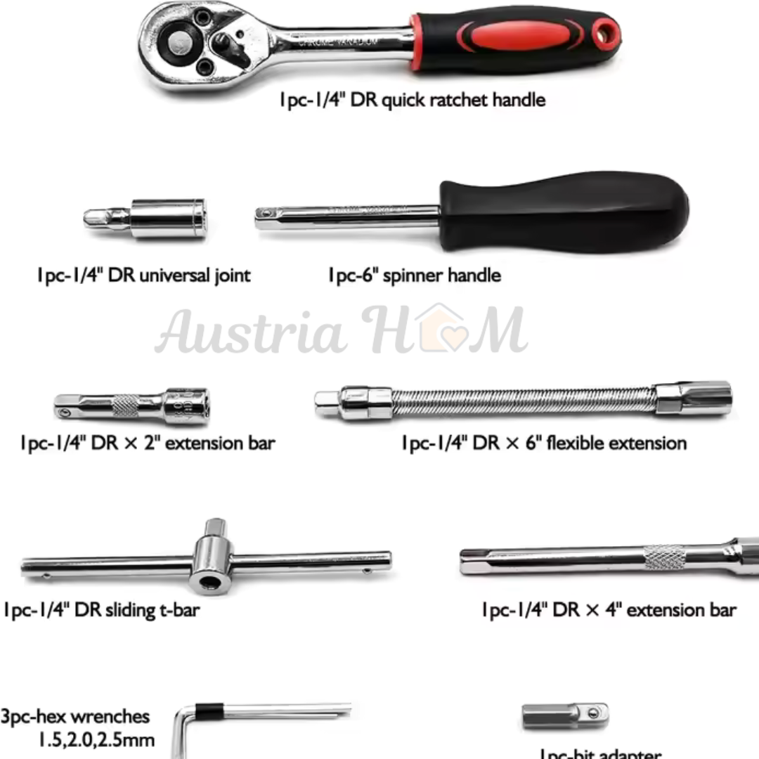 Juego de herramientas kit Pro 46