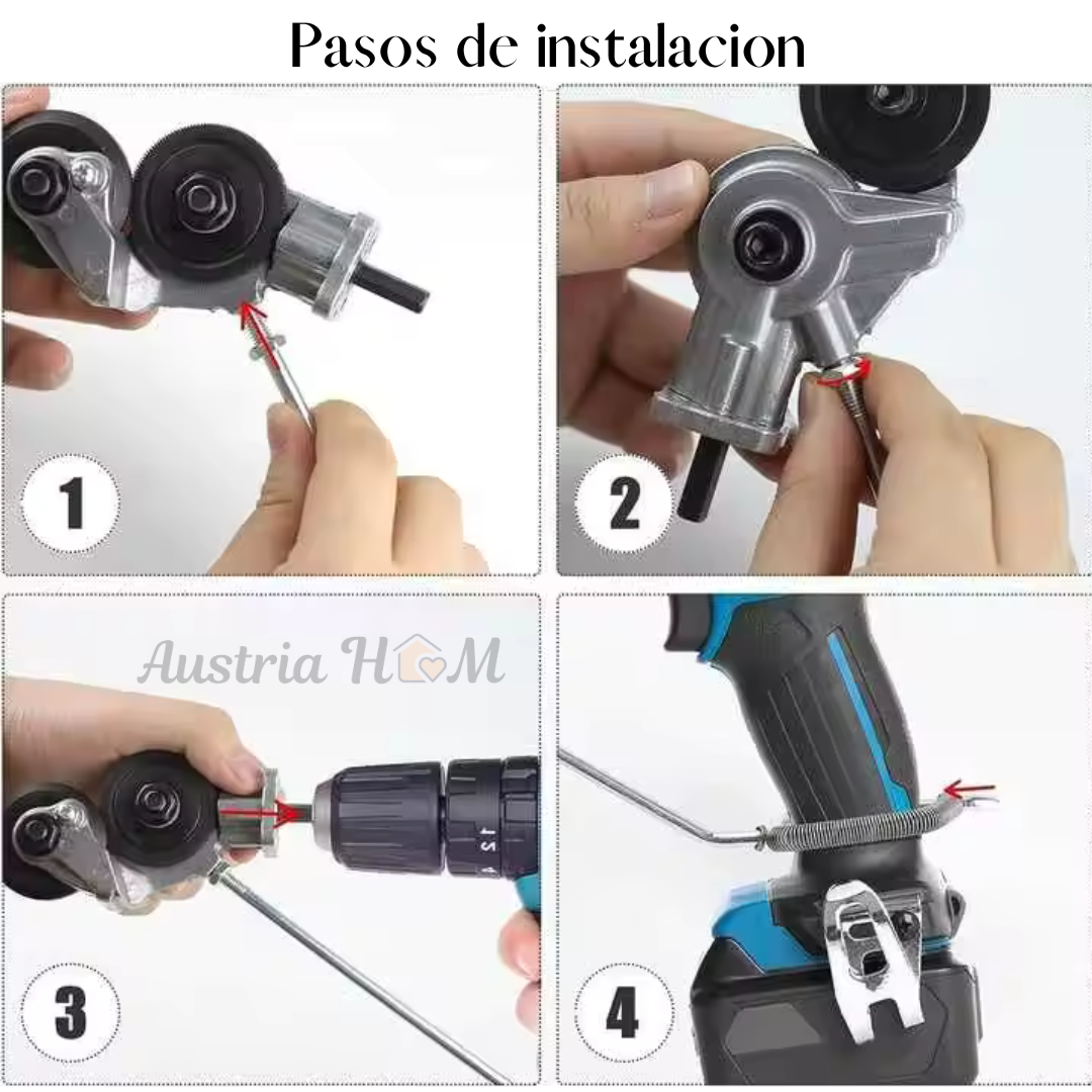 Corta chapa para taladro MetalCut Pro