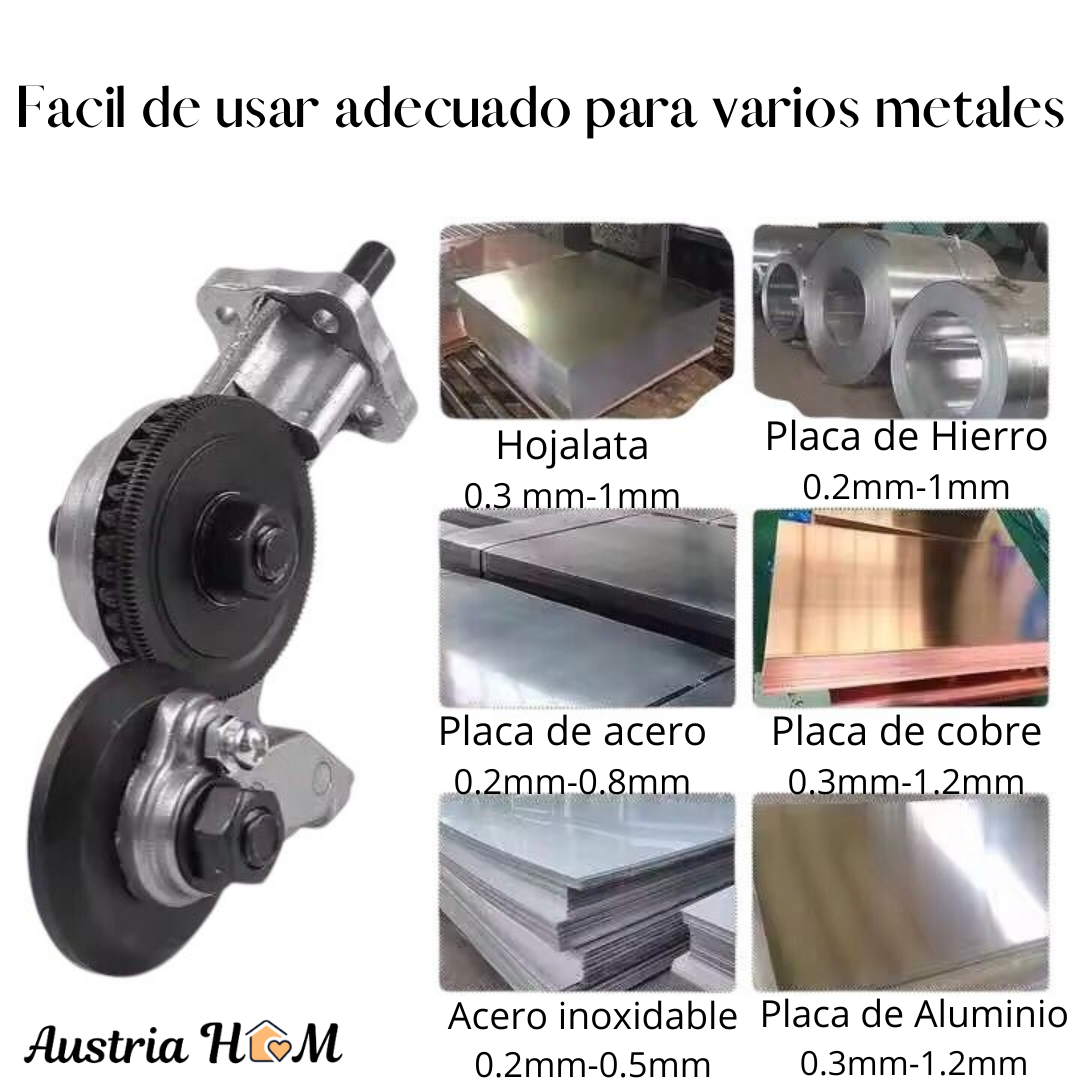 Corta chapa para taladro MetalCut Pro